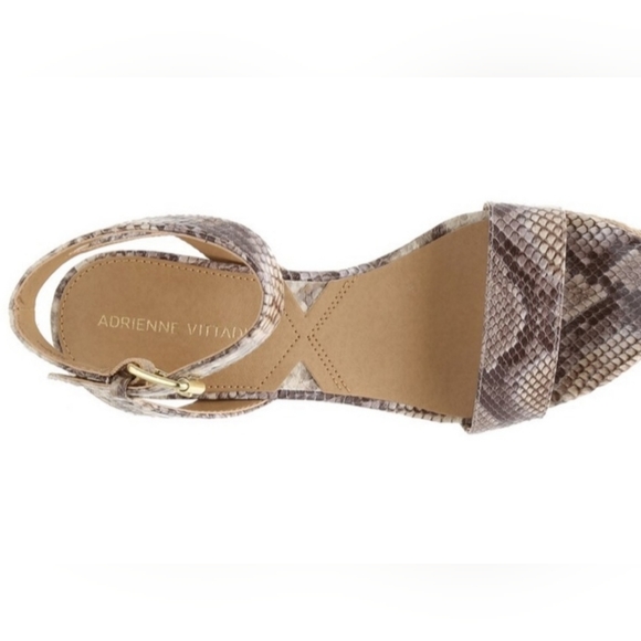 Adrienne Vittadini Cari Spadrille Wedge Sandals Size 10 NWOB - Picture 5 of 11
